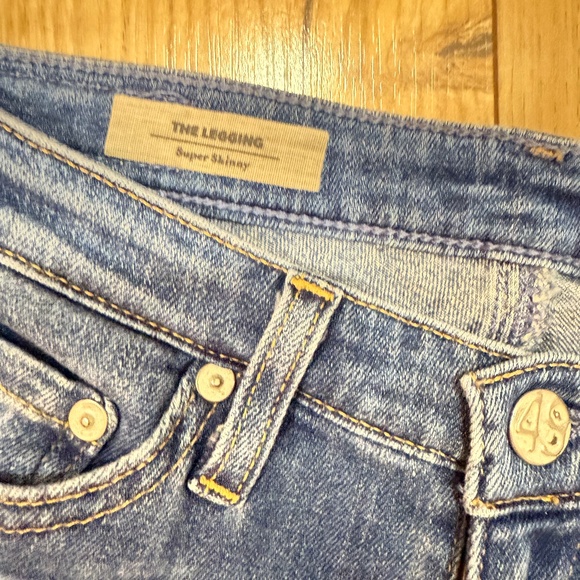 AG Adriano Goldschmied The Legging Super Skinny size 24 R - Picture 5 of 7